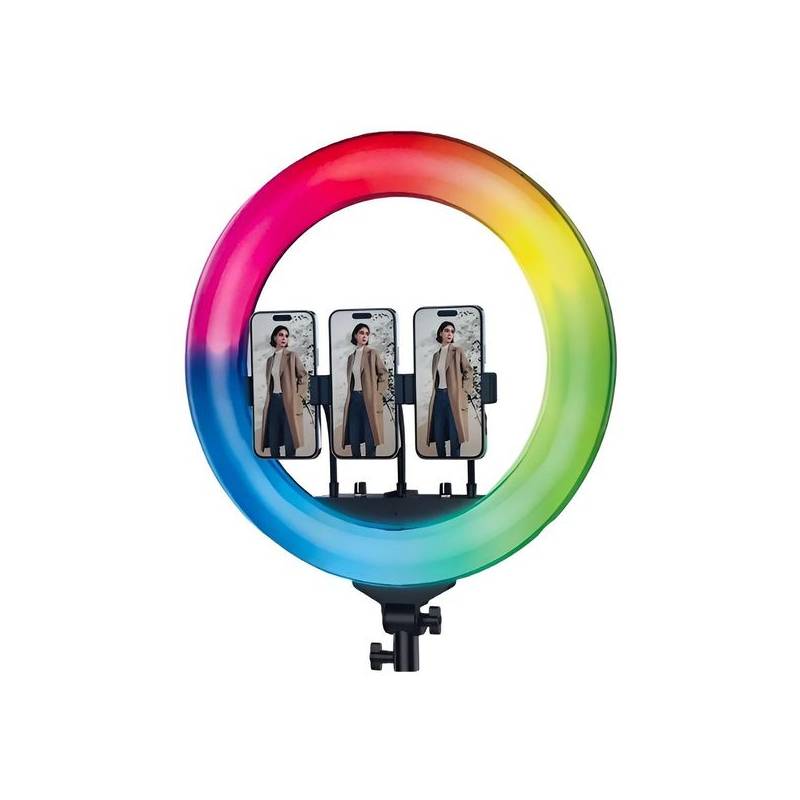 Ring Light Plokama R56 PRO LED RGB 56 cm Rotation 360° - Image 3