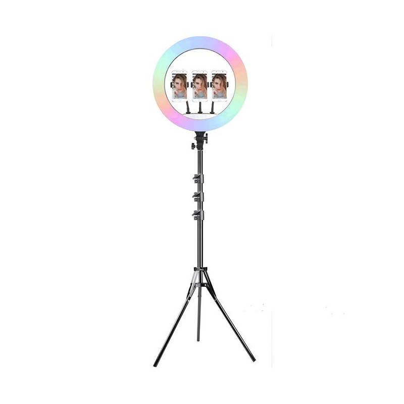 Ring Light Plokama R56 PRO LED RGB 56 cm Rotation 360° - Image 2