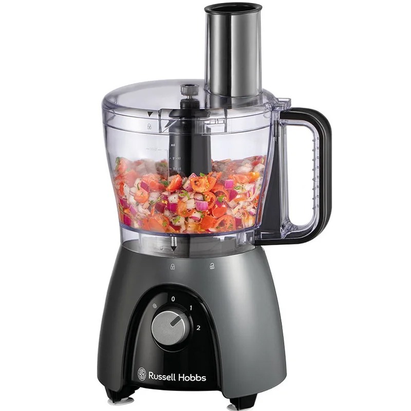 Robot Multifonction RUSSELL HOBBS Matte Charcoal 600W - Noir