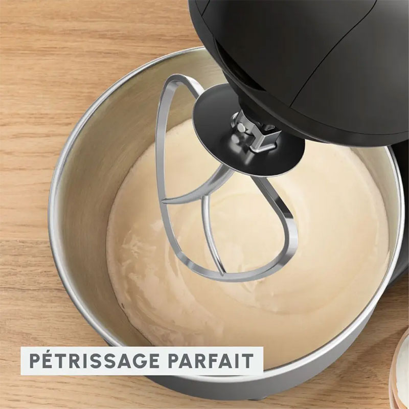 Robot Pâtissier MOULINEX QA160H10 800W - Noir - Image 4