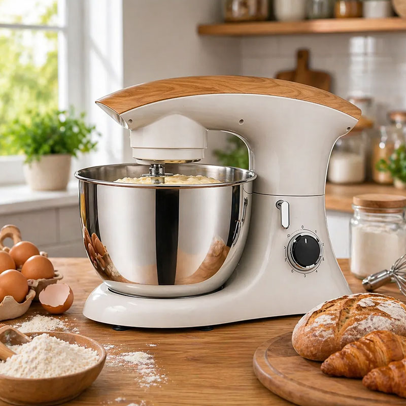 Robot Pétrin FLORENCE SM-1559-5 8L 2000W - Beige - Image 2