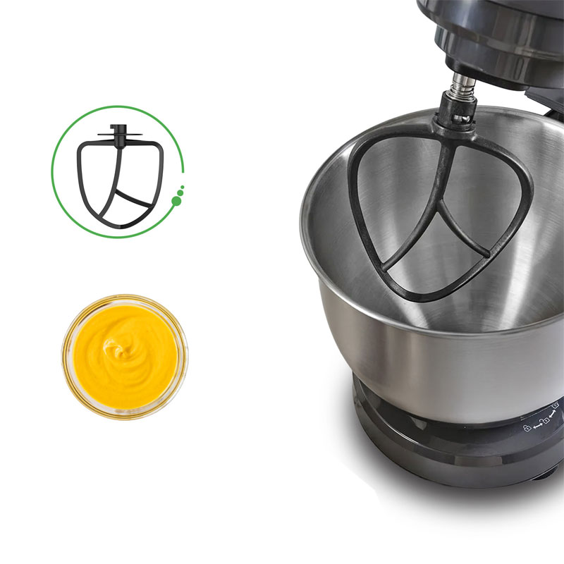 Robot Pétrin Multifonction KIWI KMX-3638 5.3L - Blanc - Image 4