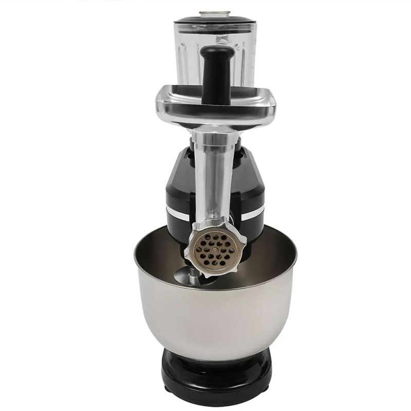 Robot Pétrin Multifonction 3en 1 HOFFMANS HM-8085 1600 Watts - Noir - Image 2
