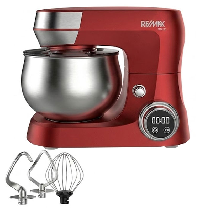 Robot Pétrin REMAX HN12 5Litres 1300 Watts - Rouge