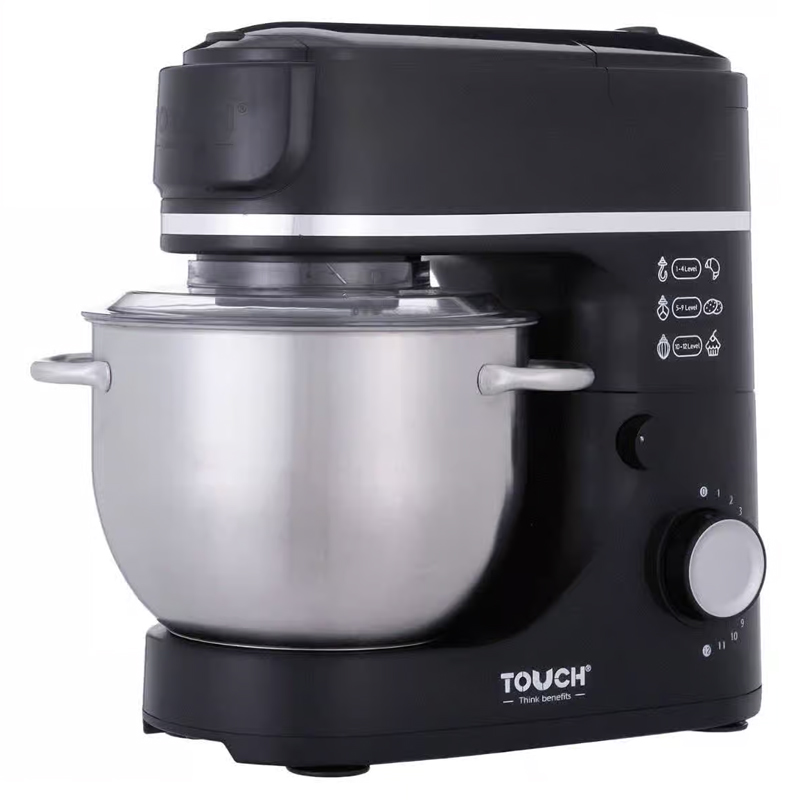 Robot Pétrin TOUCH 40566 1200W 5 Litres - Noir - Image 2