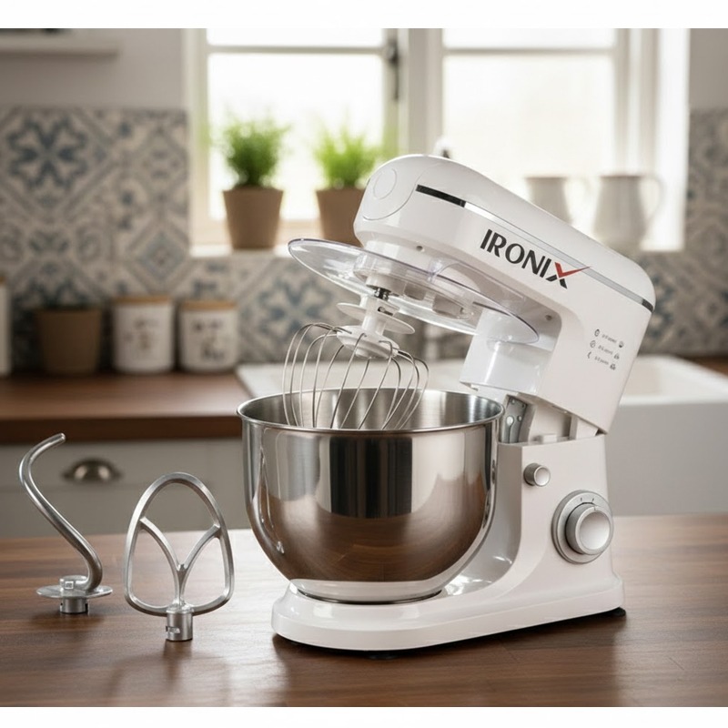 Robot Pétrin IRONIX WMN43-43 1600W - Blanc - Image 3