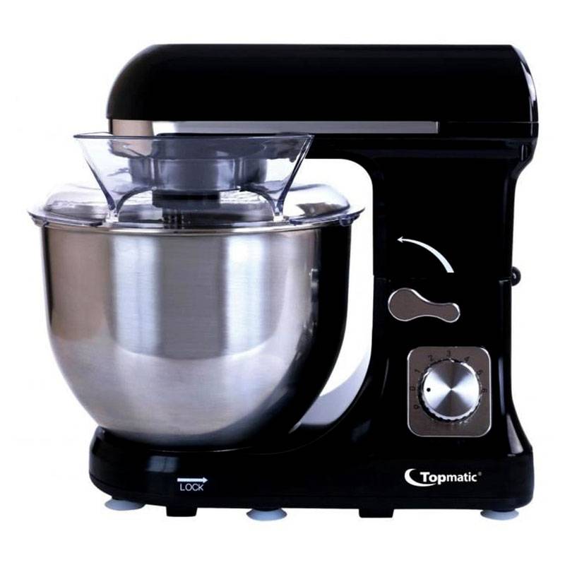 Robot Pétrin TOPMATIC PKM-1400 1400W - Noir