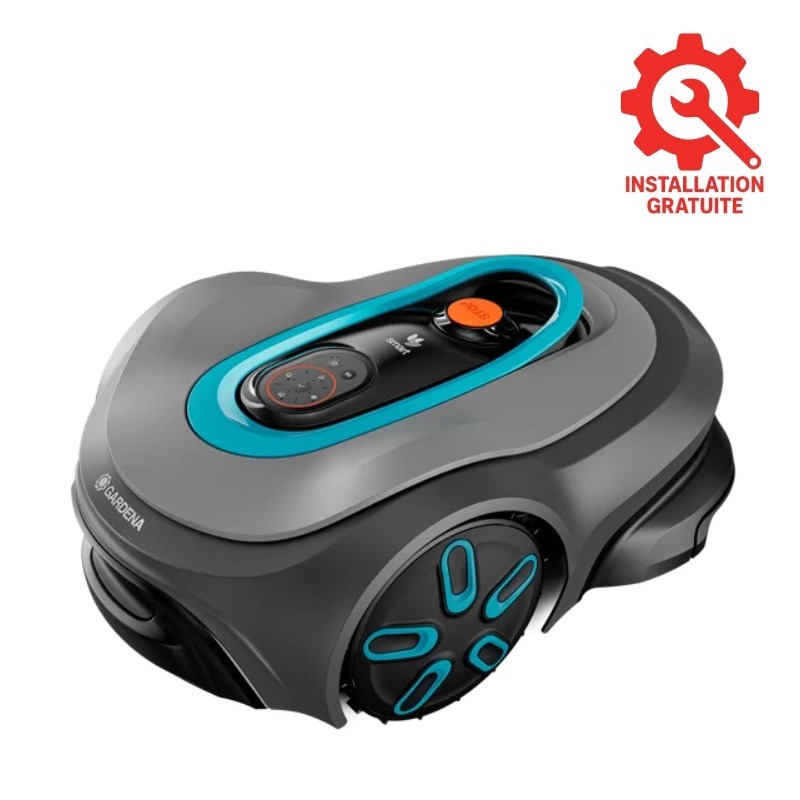 Robot Tondeuse Gardena smart SILENO max 1500 m²