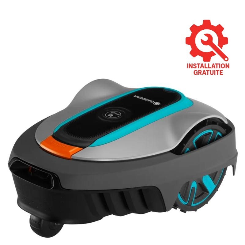 Robot Tondeuse GARDENA SILENO City 500 M² Smart Avec Technologie IA