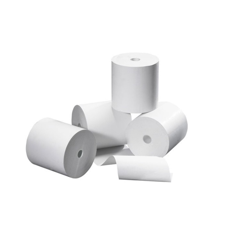 Pack de 5 Rouleaux Caisse  80 x 70 mm