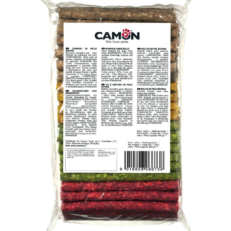 Rouleaux À Mâcher CAMON Pour Chiens  - 100 Pièces