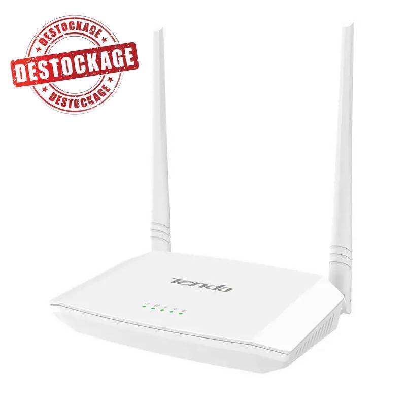 Tenda V300 routeur sans fil Fast Ethernet Monobande (2,4 GHz) Blanc, Photo boutique MyTek chez MyTek