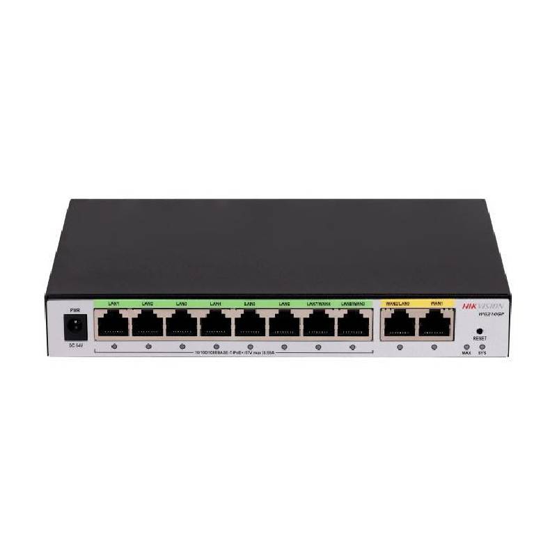 Routeur HIKVISION DS-3WG210GP-SI Poe 10 Ports tout-en-un  