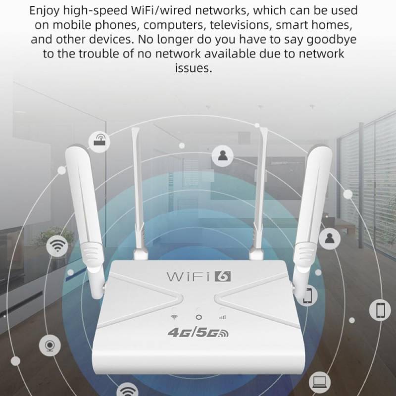 Routeur Mobile CPE907-E-W WIRELESS 5G LTE - Blanc - Image 3