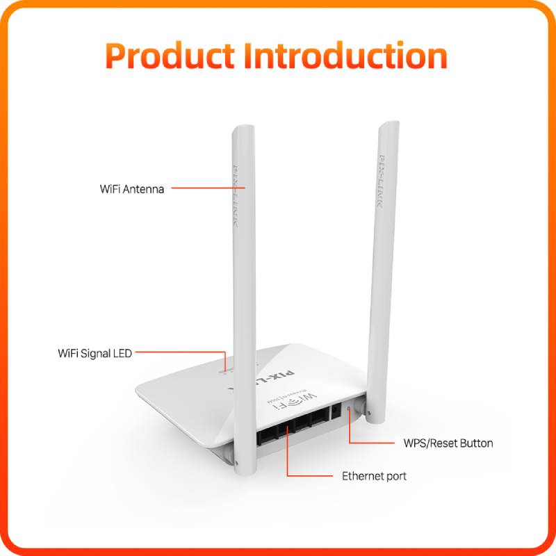 Routeur WiFi PIX-LINK LV-WR07 Sans Fil - Blanc - Image 3