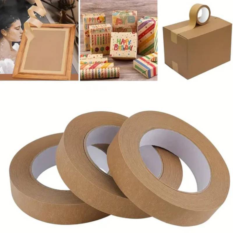 Ruban Adhésif BOSS TAPE Kraft Havane 40m x 72mm - Image 3