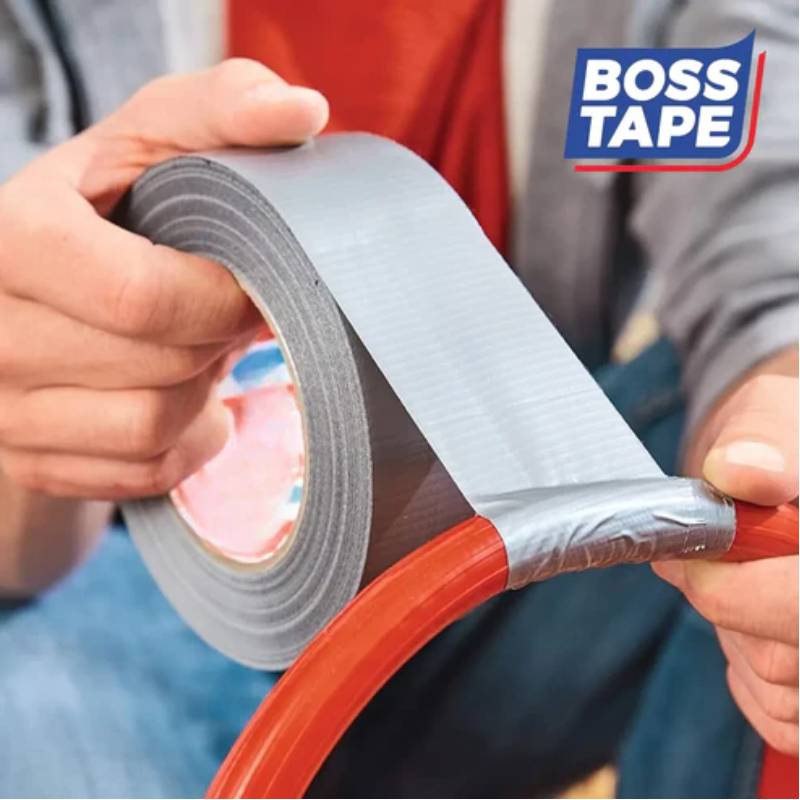 Ruban Adhésif BOSS TAPE Réparation Gris 48 mm x 10 mt - Image 4