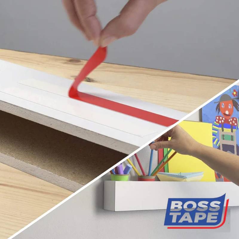 Ruban de montage BOSS TAPE double face en acrylique 18mm x 2 m 120kg - Image 6
