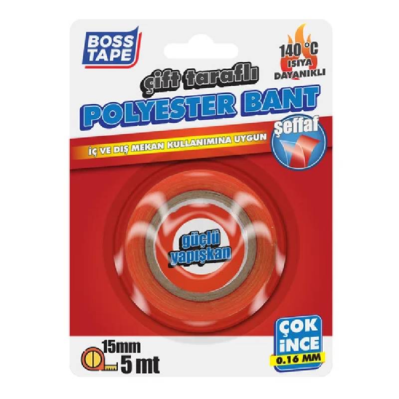 Ruban Double Face BOSS TAPE Résistant à la chaleur jusqu'à 140°c