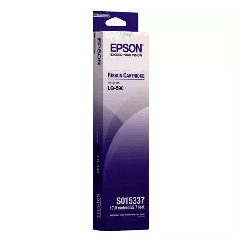 Ruban Original EPSON LQ-590 - Noir(C13S015337) - Image 2