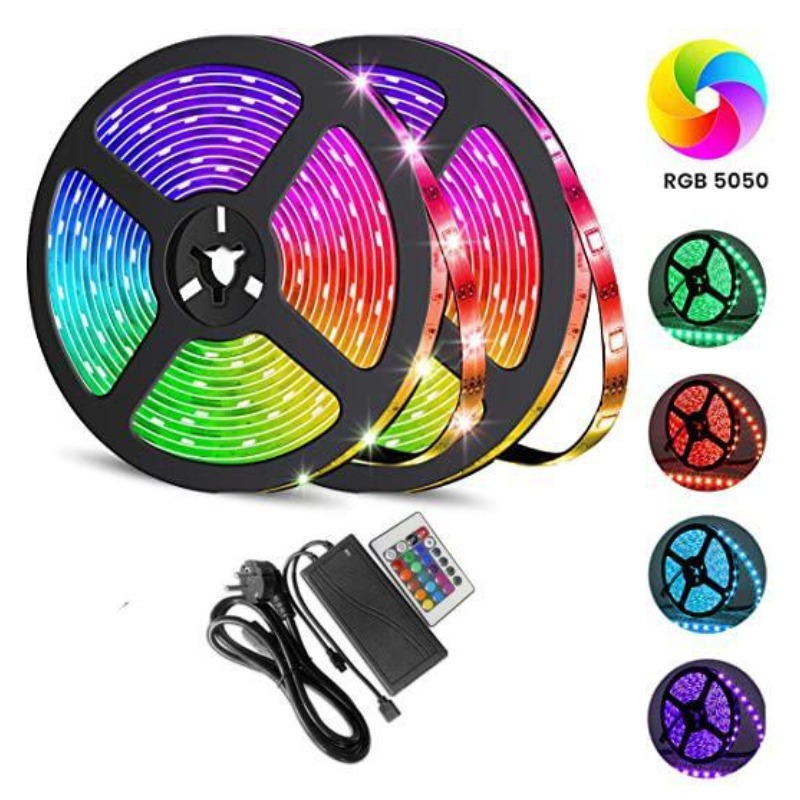 Ruban LED RGB multicolore  - 5 Mètres  - Image 2