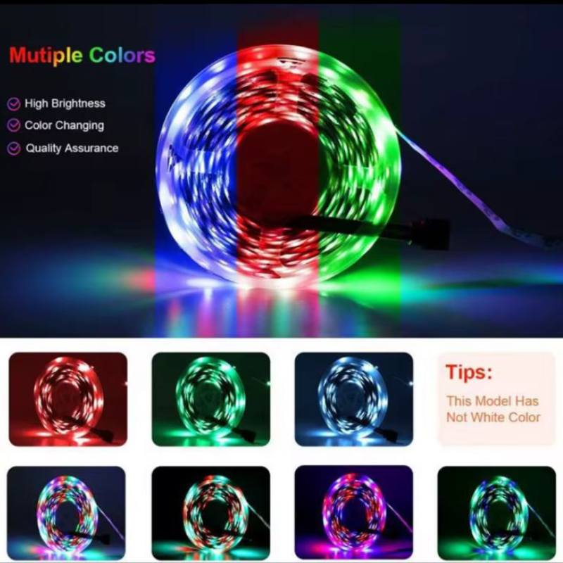 Ruban LED RGB multicolore  - 5 Mètres  - Image 5