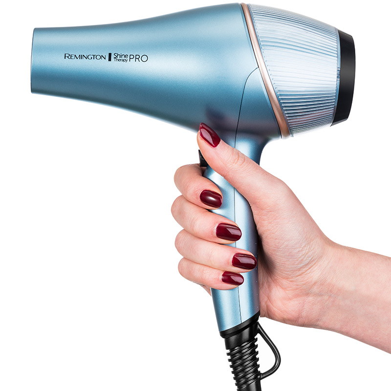 Sèche Cheveux REMINGTON Shine Therapy Pro AC9300 - Bleu - Image 2