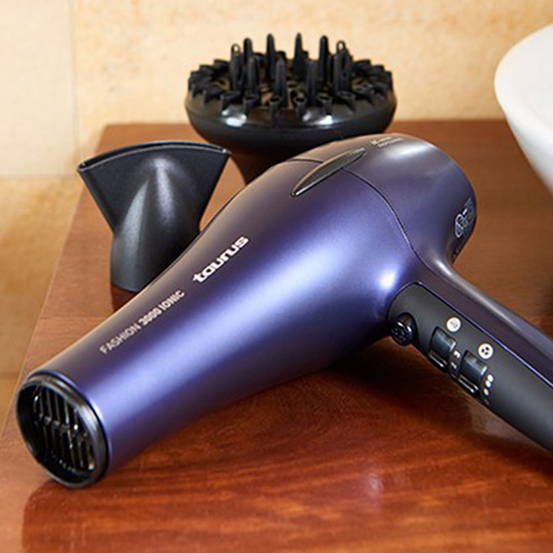 Sèche Cheveux TAURUS Fashion 3000 IONIC 2200W - Bleu - Image 3