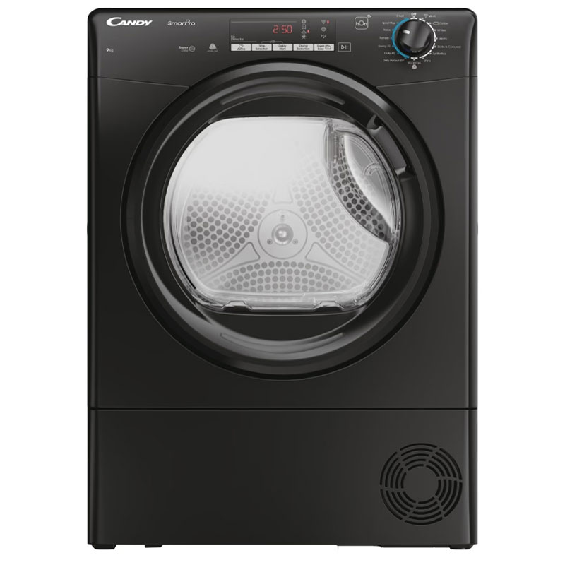 SECHE LINGE CANDY 9KG SMART A CONDENSATION POSE LIBRE / NOIR, Photo boutique MyTek chez MyTek