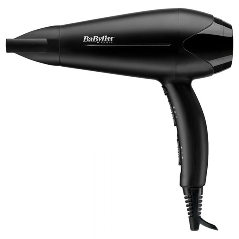 Sèche Cheveux BABYLISS Avec Diffuseur D563E 2100W - Noir - Image 2