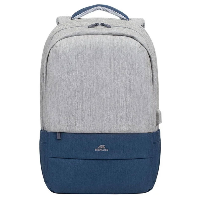 Sac à dos RIVACASE R-7567 Pour PC Portable 17.3'' - Gris&Bleu - Image 2