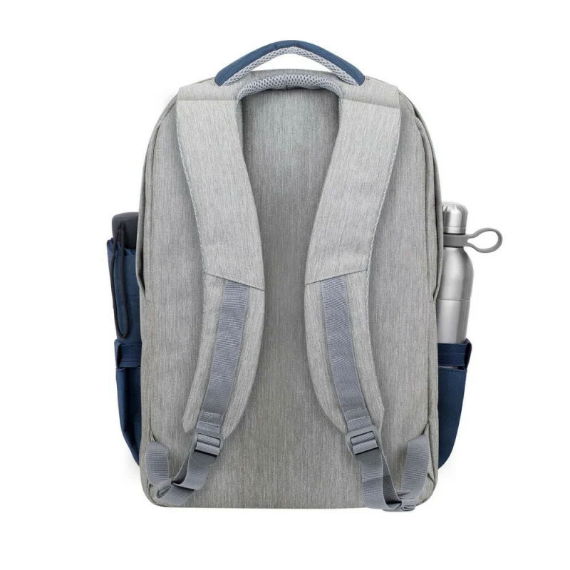 Sac à dos RIVACASE R-7567 Pour PC Portable 17.3'' - Gris&Bleu - Image 4