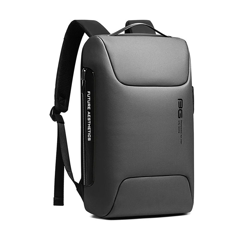 Sac à Dos Antivol BANGE BG031 Pour Pc Portable 17'' Avec Port USB - Gris - Image 2
