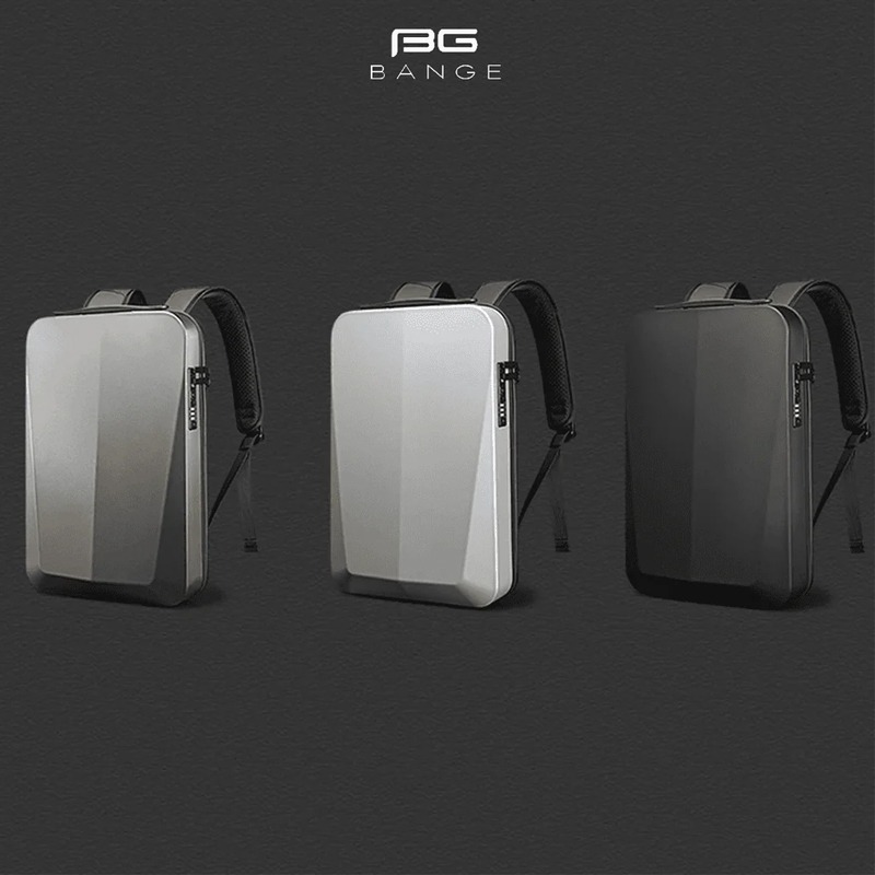 Sac à Dos BANGE BG099 Pour Pc Portable 17.3" Avec Port USB - Gris - Image 5