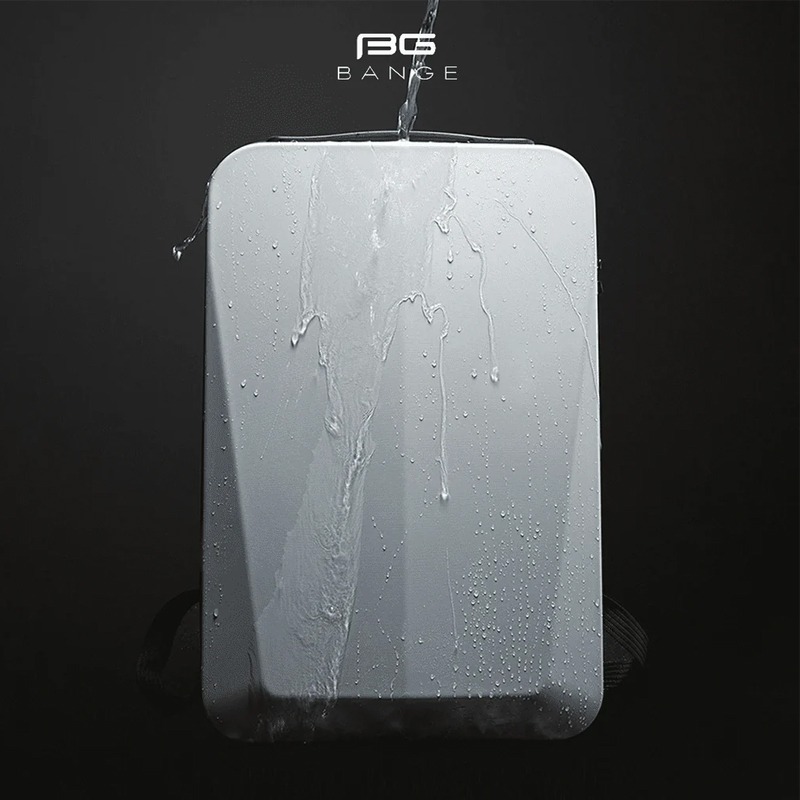 Sac à Dos BANGE BG099 Pour Pc Portable 17.3" Avec Port USB - Gris - Image 4