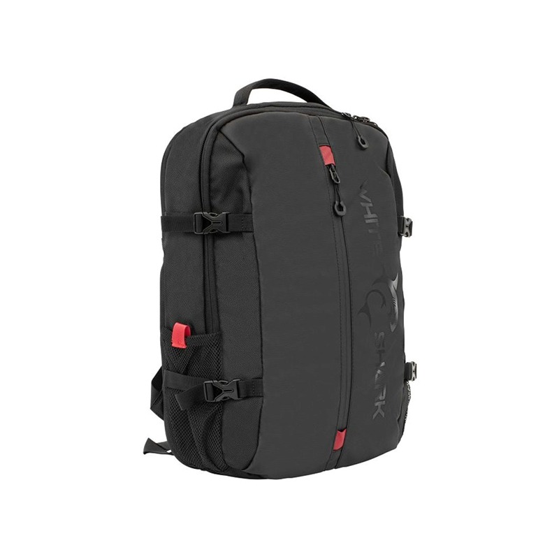 Sac à Dos Gamer WHITE SHARK Trooper Pour PC Portable 16'' - Noir - Image 2