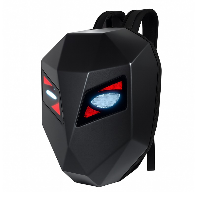 Sac à Dos LED Noir Pour Moto S-D-M01 