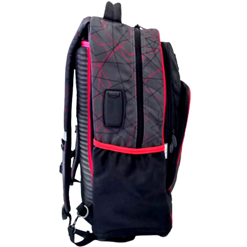 Sac à Dos Primaire COOL SCHOOL SPIDER Moyen Pour Garçon - Noir&Rouge - Image 3