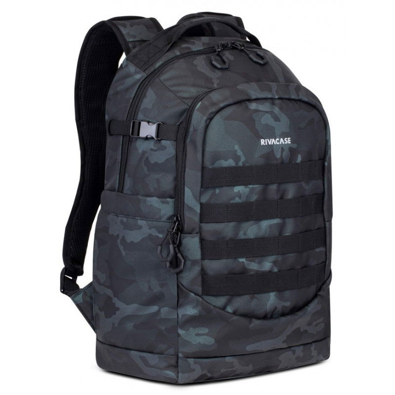 Sac à Dos RIVACASE 7631 NAVY Pour PC Portable 15.6'' Résistant À L'eau – Camouflage 
