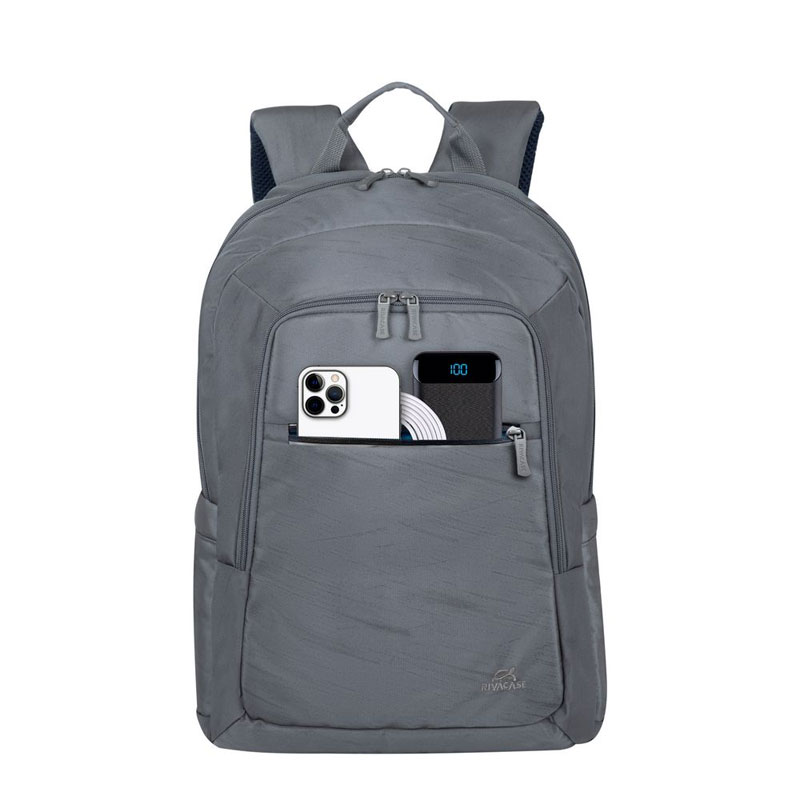 Sac à Dos RIVACASE ECO 7561 Pour PC Portable 15.6'' - Gris - Image 5