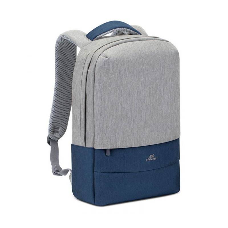 Sac à dos RIVACASE Pour PC Portable 15.6" - Gris & Bleu (7562), Photo boutique MyTek chez MyTek