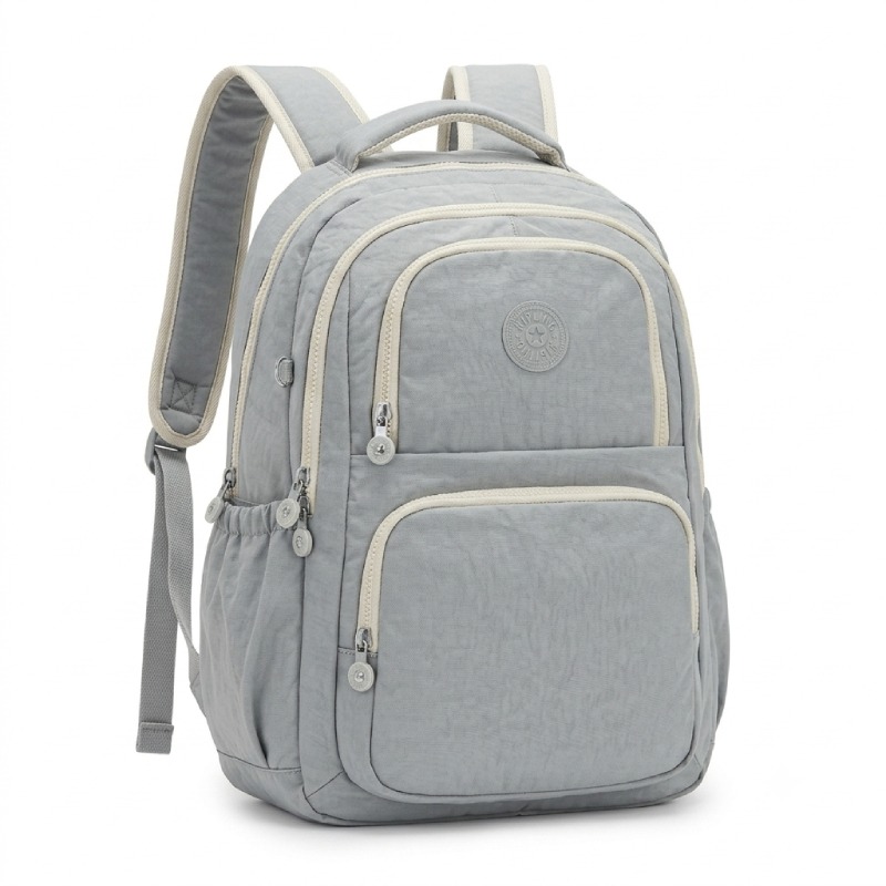 Sac À Dos Scolaire Gris