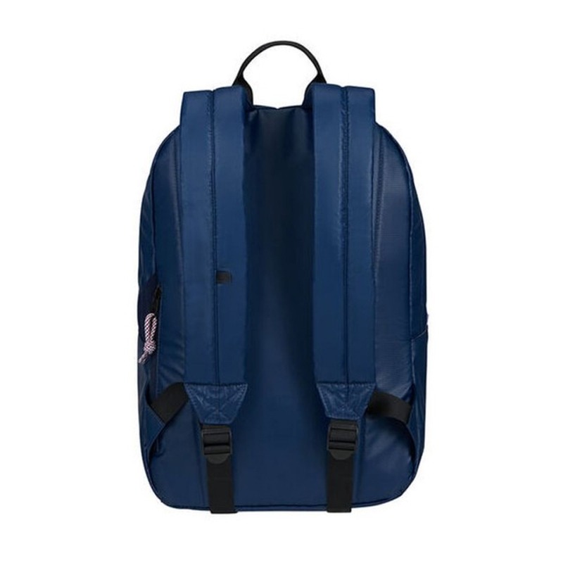 Sac à Dos Scolaire Lycée AMERICAIN TOURISTER UpBeat SAD Zip - Bleu Foncé - Image 3