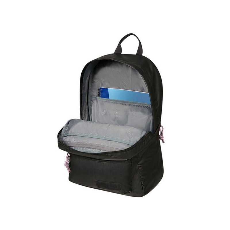 Sac à Dos Scolaire Lycée AMERICAIN TOURISTER UpBeat SAD Zip - Noir - Image 2