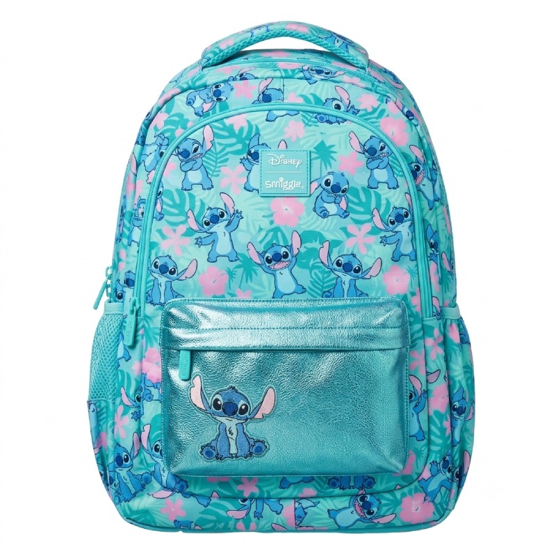Sac À Dos Scolaire Stitch Disney bleu