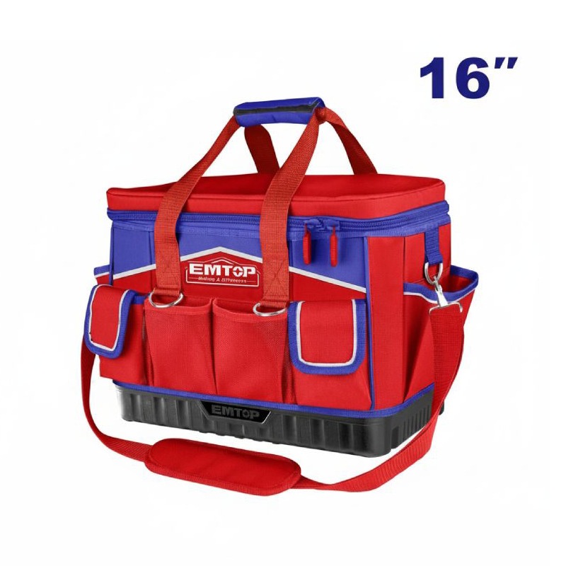 Sac À Outils EMTOP Polyester 20 kg  40 cm - ETBG48164 