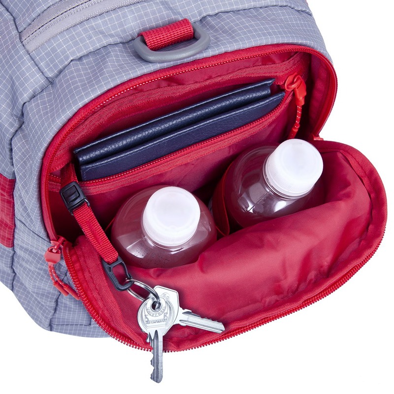 Sac De Sport RIVACASE 5235 30L - Gris et Rouge - Image 4