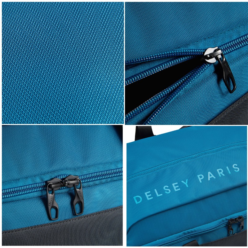 Sac de voyage DELSEY EGOA TROLLEY 78cm - Bleu Canard - Image 4