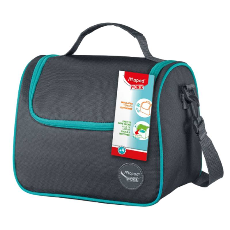 Sac Déjeuner MAPED Origins Avec Bandouliere Gris - Image 2