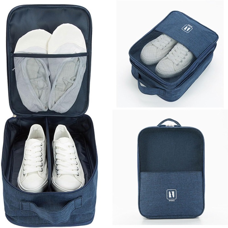 Sac De Rangement Pour Chaussures - Bleu - Image 2